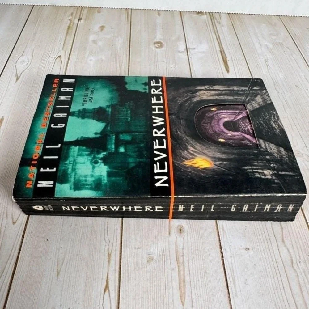 Neverwhere Neil Gaiman 1998 Paperback Urban Fantasy Avon Books